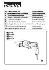 Makita HP2071 Manuel D'instructions