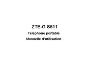 ZTE-G S511 Manuel D'utilisation