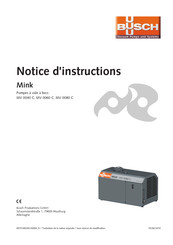 BUSCH Mink MV 0040 C Notice D'instructions