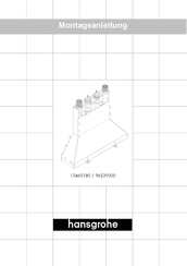Hansgrohe 96239000 Mode D'emploi