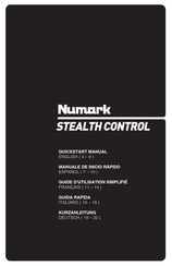 Numark STEALTH CONTROL Guide D'utilisation Simplifié