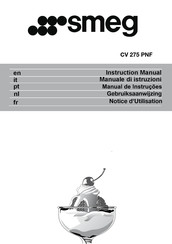 Smeg CV 275 PNF Notice D'utilisation