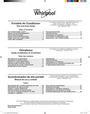 Whirlpool WHAP13HAW Mode D'emploi