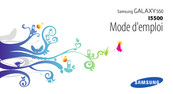 Samsung GALAXY 550 Mode D'emploi