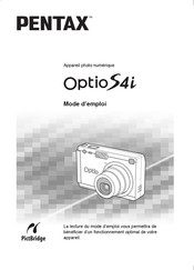 Pentax Optio S4i Mode D'emploi