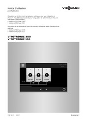 Viessmann Vitotronic 100 type CC1I Notice D'utilisation
