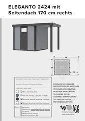 Woibb ELEGANTO 2424 Instructions De Montage