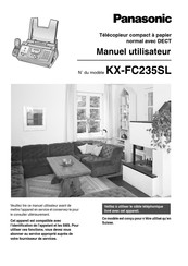 Panasonic KX-FC235SL Manuel De L'utilisateur