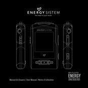 ENERGY SISTEM MP4 Energy 2020 Notice D'utilisation