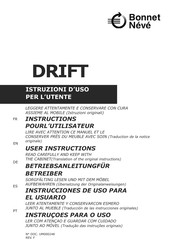 Bonnet Neve DRIFT Instructions Pour L'utilisateur