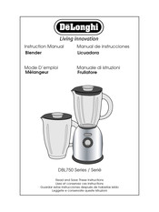 DeLonghi DBL750 Série Mode D'emploi