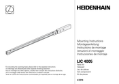 Heidenhain LIC 4005 Instructions De Montage