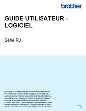 Brother RJ Série Guide Utilisateur
