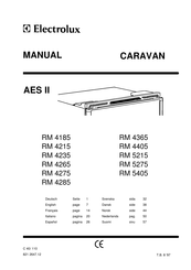 Electrolux RM 5405 Mode D'emploi