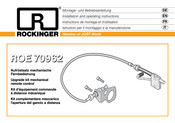 JOST ROCKINGER ROE 70962 Instructions De Montage Et D'utilisation