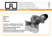 JOST ROCKINGER RO 500 G 65 Série Instructions De Montage Et D'utilisation