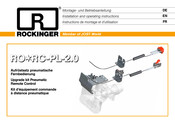 JOST ROCKINGER RO RC-PL-2.0 Série Instructions De Montage Et D'utilisation