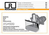 JOST ROCKINGER RO 500B41004 Instructions De Montage Et D'utilisation