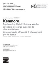 Kenmore 110.22352510 Guide D'utilisation Et D'entretien