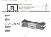 JOST ROCKINGER RO CM 75 Série Instructions De Montage Et D'utilisation