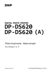 DNP DP-DS620 Série Mode D'emploi