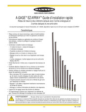 Banner A-GAGE EZ-ARRAY Guide D'installation Rapide