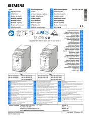 Siemens SIRIUS 3RK1105-1AE04-0CA0 Instructions De Service Originales