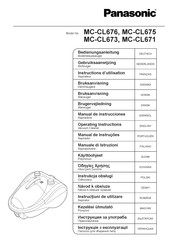 Panasonic MC-CL675 Instructions D'utilisation