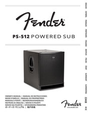 Fender PS-512 Mode D'emploi
