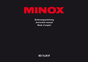 Minox BD7x28IF Mode D'emploi