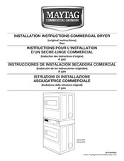 Maytag MLG24PN Instructions Pour L'installation