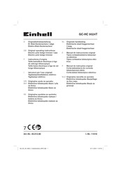 Einhell GC-HC 9024T Instructions D'origine
