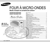 Samsung Nutri-Ondes CE2917N Mode D'emploi Et Conseils De Cuisson