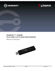 Kingston Technology IRONKEY D300M Manuel D'utilisation