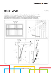 Entrematic Ditec TOPSB Manuel D'installation