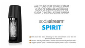 Sodastream SPIRIT Guide De Démarrage Rapide
