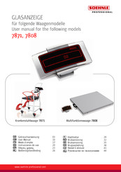 Soehnle Professional 7871 Mode D'emploi