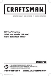 Craftsman CMCCSP20 Guide D'utilisation