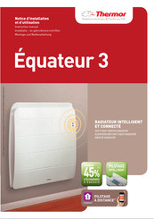 Thermor Équateur 3 Notice D'installation Et D'utilisation