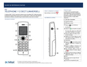 Mitel 112 DECT Guide De Référence Rapide