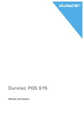 Duratec POS S15 Manuel De L'utilisateur