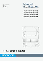 Sinoboom GTJZ0608S Manuel D'utilisation