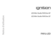 thomann Ignition LED Mini Studio PAR One 20 Notice D'utilisation