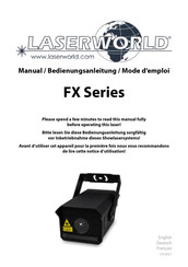 Laserworld FX Série Mode D'emploi