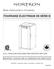 Nortron B Série Guide D'installation Et D'utilisation