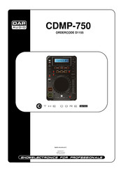 DAP Audio CDMP-750 Mode D'emploi