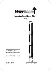 MaxxHome 20766 Mode D'emploi