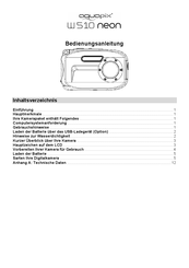 AquaPix W510 neon Mode D'emploi