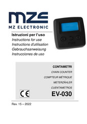 MZ electronic EV-030 Instructions D'utilisation