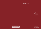 Sony Reader Touch Edition PRS-600 Guide De Démarrage